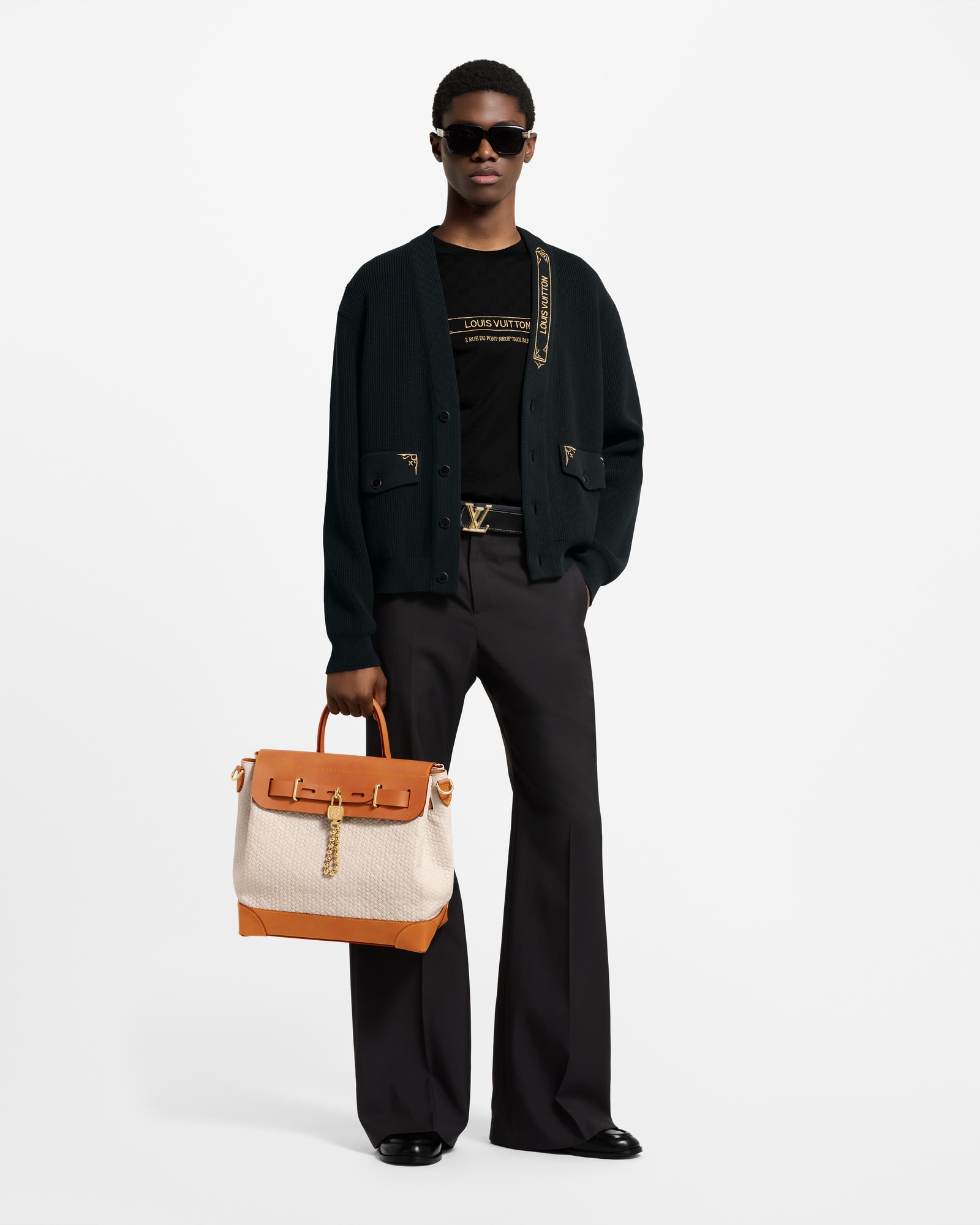 Louis Vuitton LVERS Damier Script T-Shirt – Cream / Off-White (Pharrell Williams SS24)